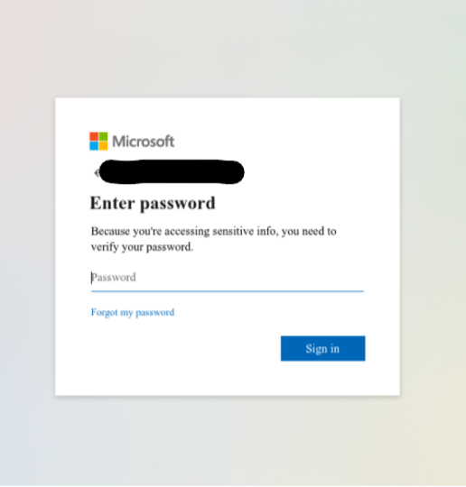 An Office 365 phishing attack that IRONSCALES identified